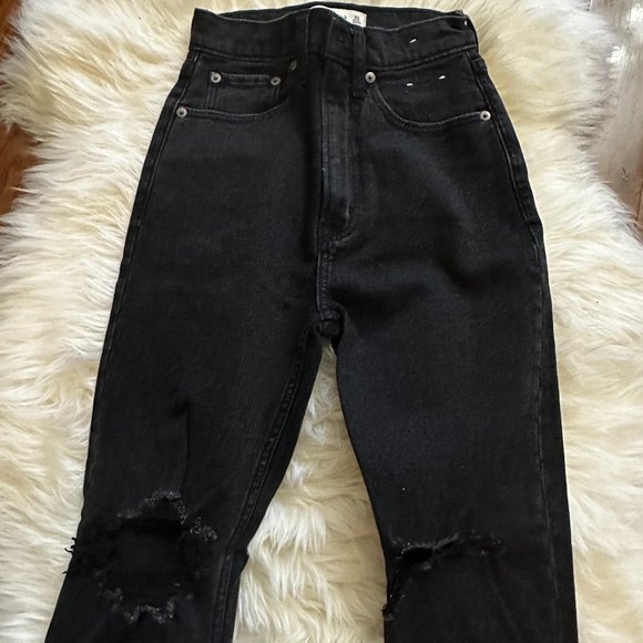 High rise Abercrombie ankle jeans - Picture 2 of 3